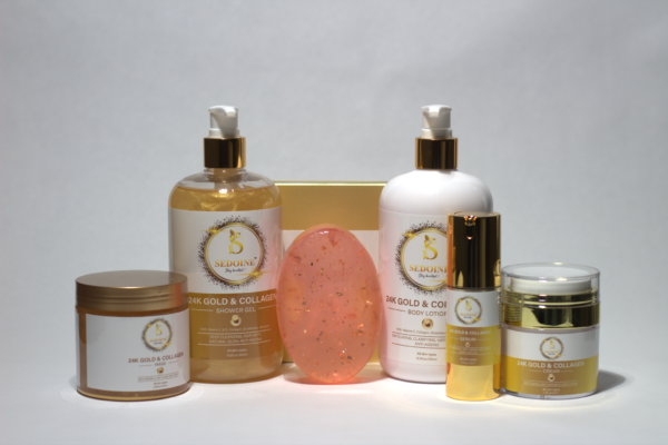 Lotion pour le corps Royal Glow 24k Or & Collagène – Image 2