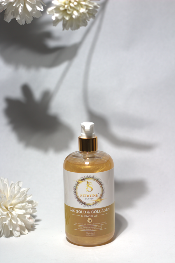 Gel Douche Royal Glow 24K Or & Collagène – Image 3