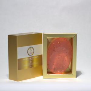 Savon Royal Glow 24K Or & Collagène – Visage & Corps